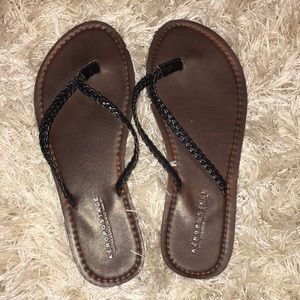 Aeropostale Brown Flip flips